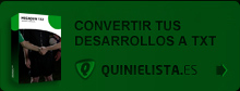 Convertir tus desarrollos a TXT